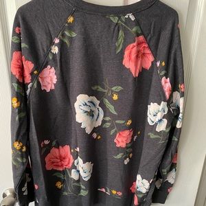 Old Navy Graphic Floral Sweatshirt